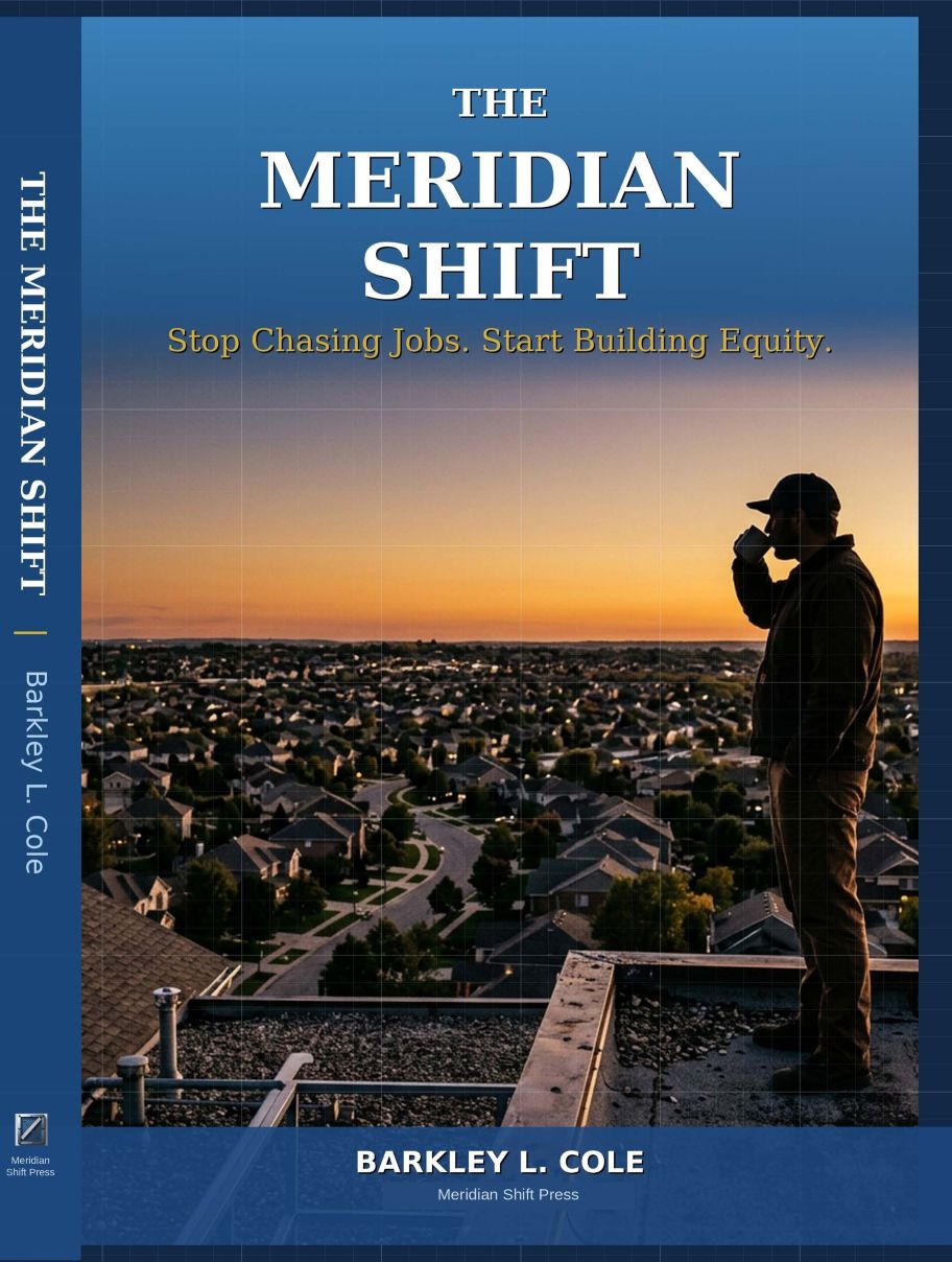 The Meridian Shift hardcover book